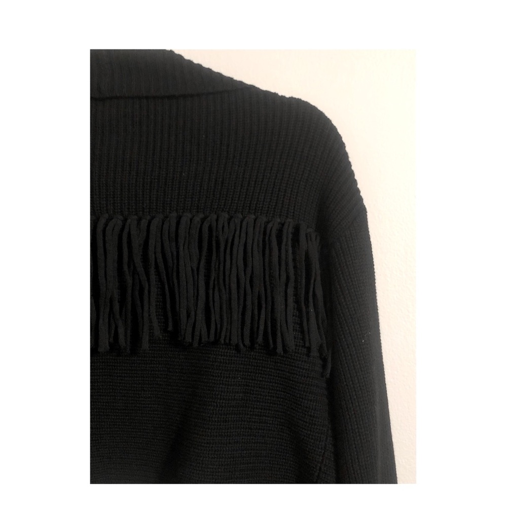 Andrea Jovine tassle black sweater